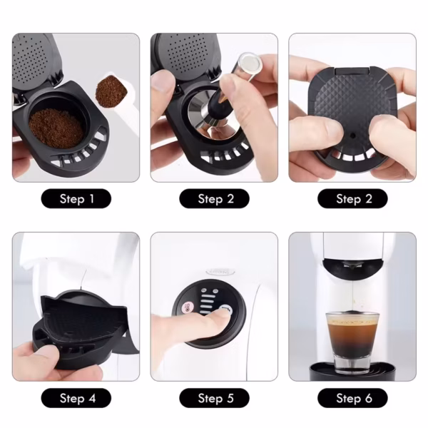 making coffee